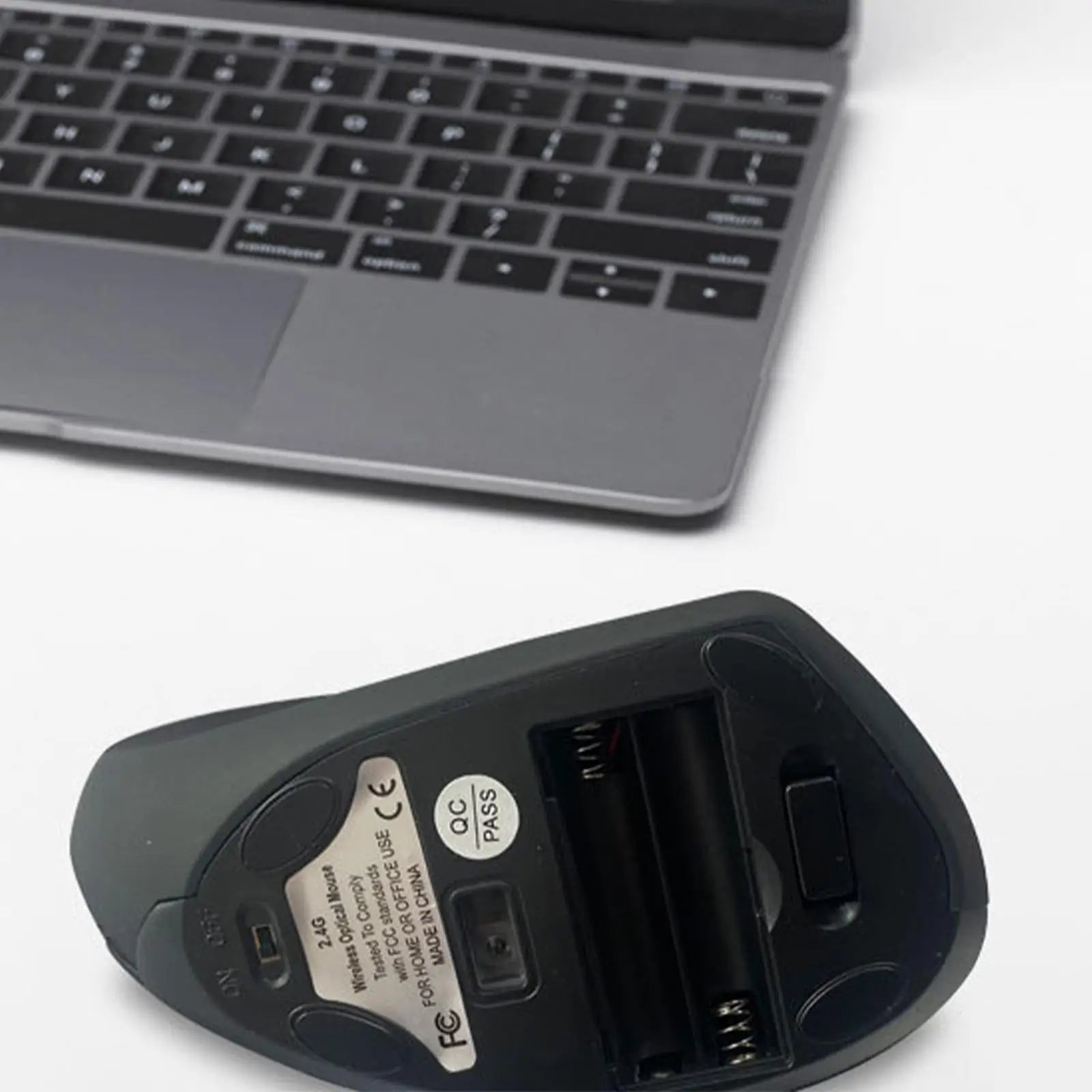 Wireless Vertical Ergonomic Mouse Luminous Optical Upright Office Computer Mouse USB 2.4G Laptop Desktop Accessories High Qualit
