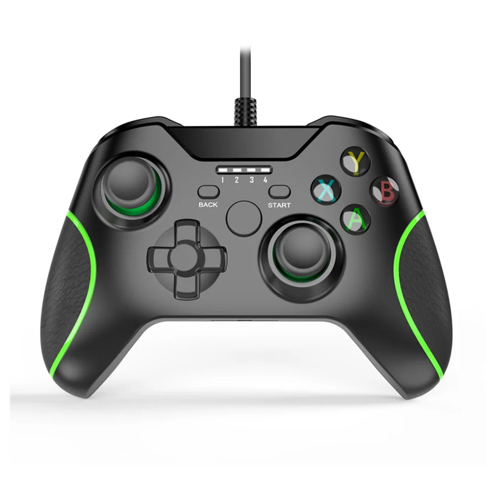 Drop Shipping USB Wired Gamepad for PC Controller Dual Motor Vibration for PC for Android Devices forPS3 Console for PC360