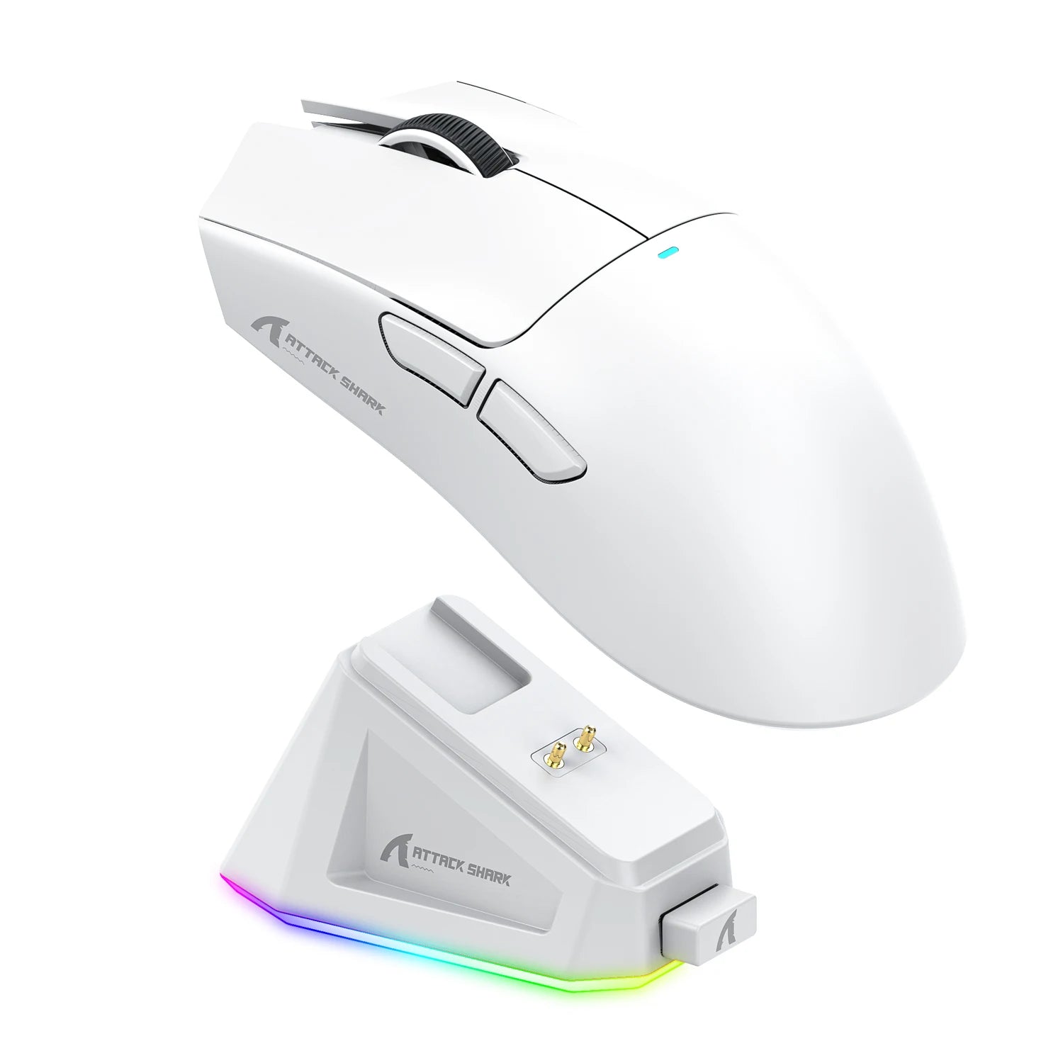 Ultra Light ATTACK SHARK X11 Tri-mode 2.4G Bluetooth Wired Programmable RGB Ergonomic Gaming Mouse For PC Laptop