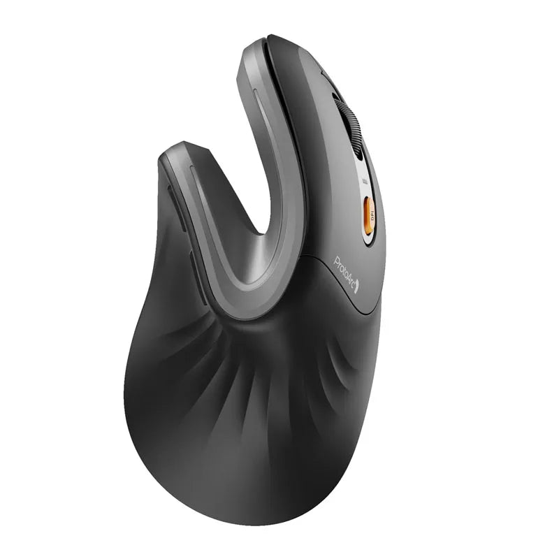 ProtoArc Ergonomic Mouse EM11 NL BT Rechargeable Wireless Vertical Mouse 3 Multi-Device 2.4GHz Optical Mice  for Computer