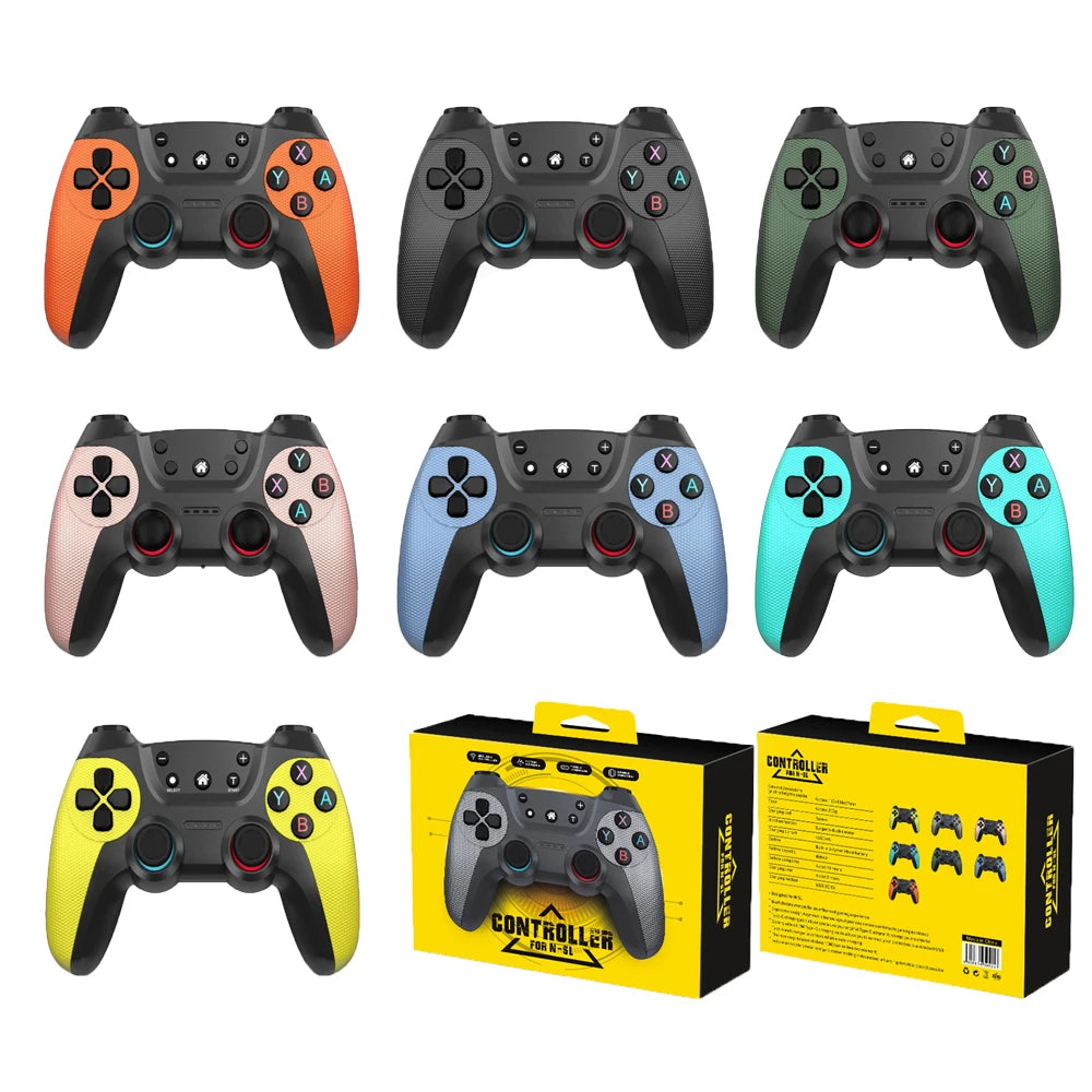 Wireless Gamepad Bluetooth Controller For Nintendo Switch OLED Lite PS3 Android Phone Mobile PC Control Cell Joystick Game Pad