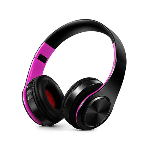 Wireless Bluetooth Headphones Stereo Foldable Sport Earphone with Microphone Handfree for MP3 Player