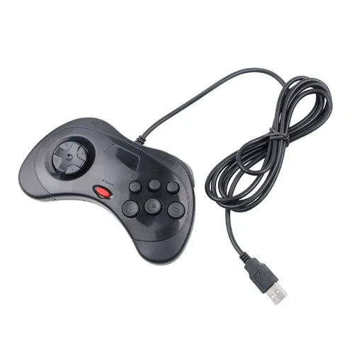 For Sega Saturn Controller Wired For Saturn System Game Controller With USB Classic Gamepad