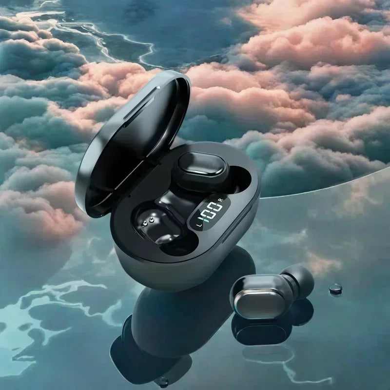 TWS E7S Wireless Earbuds Bluetooth 5.0 Stereo Sport Headphones with Microphone Charging Box for Smartphone