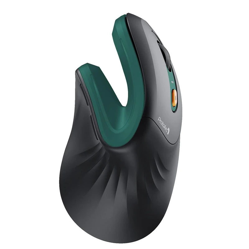 ProtoArc Ergonomic Mouse EM11 NL BT Rechargeable Wireless Vertical Mouse 3 Multi-Device 2.4GHz Optical Mice  for Computer