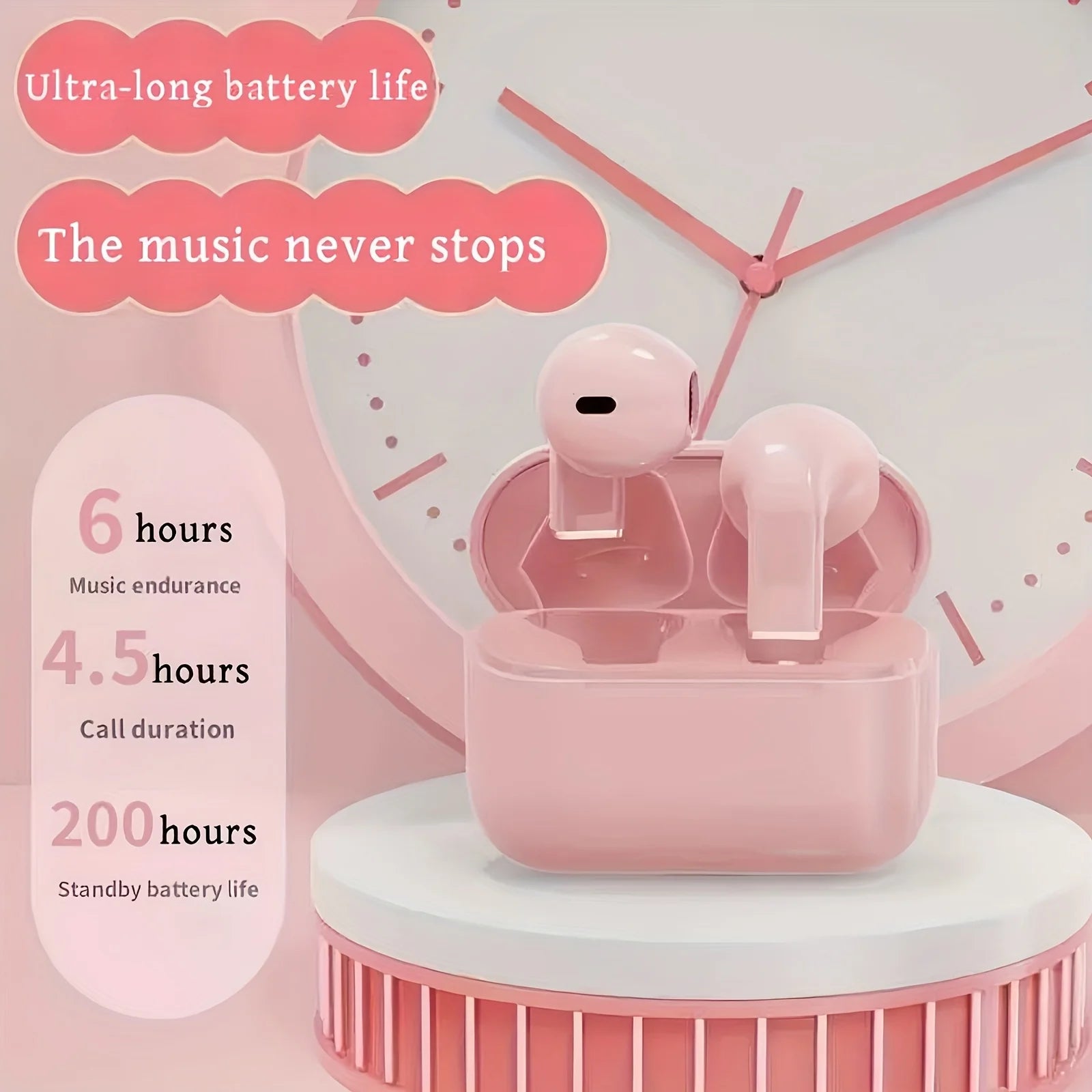 New Air Pro TWS Wireless Bluetooth Earphones Headphones In Ear Earbuds Sports ANC Noise Cancelling Headset for IPhone Android
