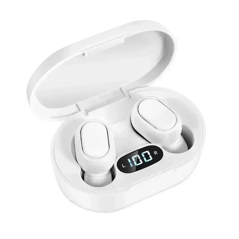 TWS E7S Wireless Earbuds Bluetooth 5.0 Stereo Sport Headphones with Microphone Charging Box for Smartphone
