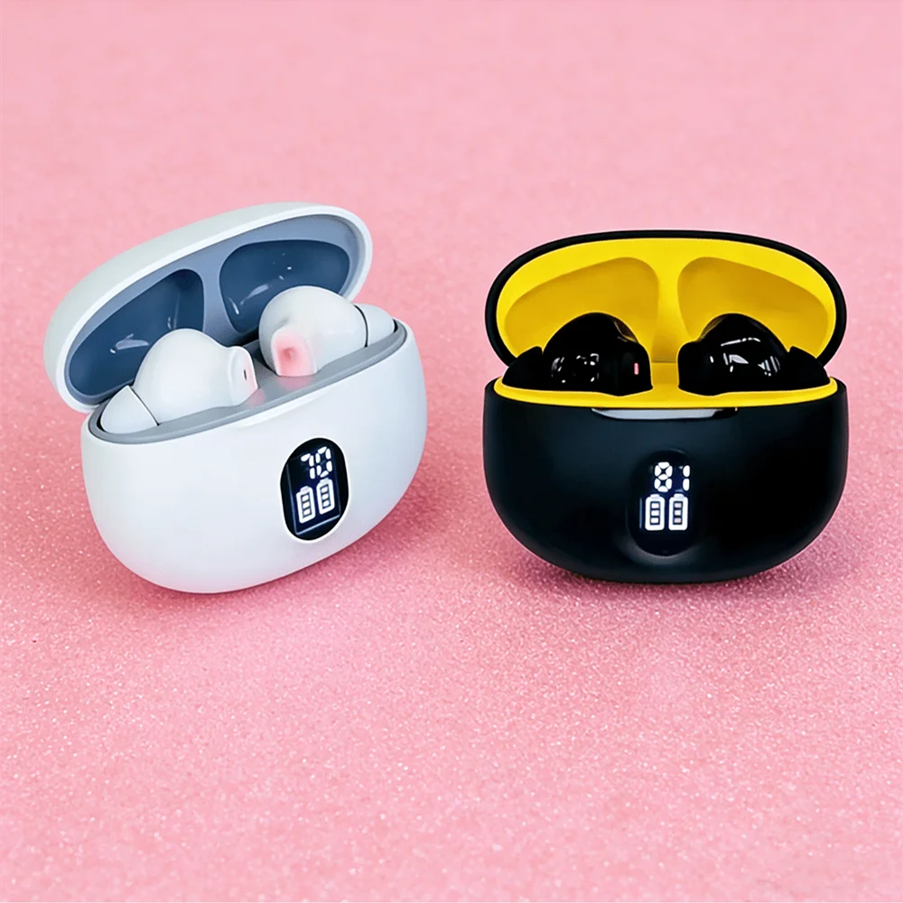 TWS Wireless Headphones Game Bluetooth Headphones with Microphone Noise Reduction High Fidelity Bass Earphones for phones