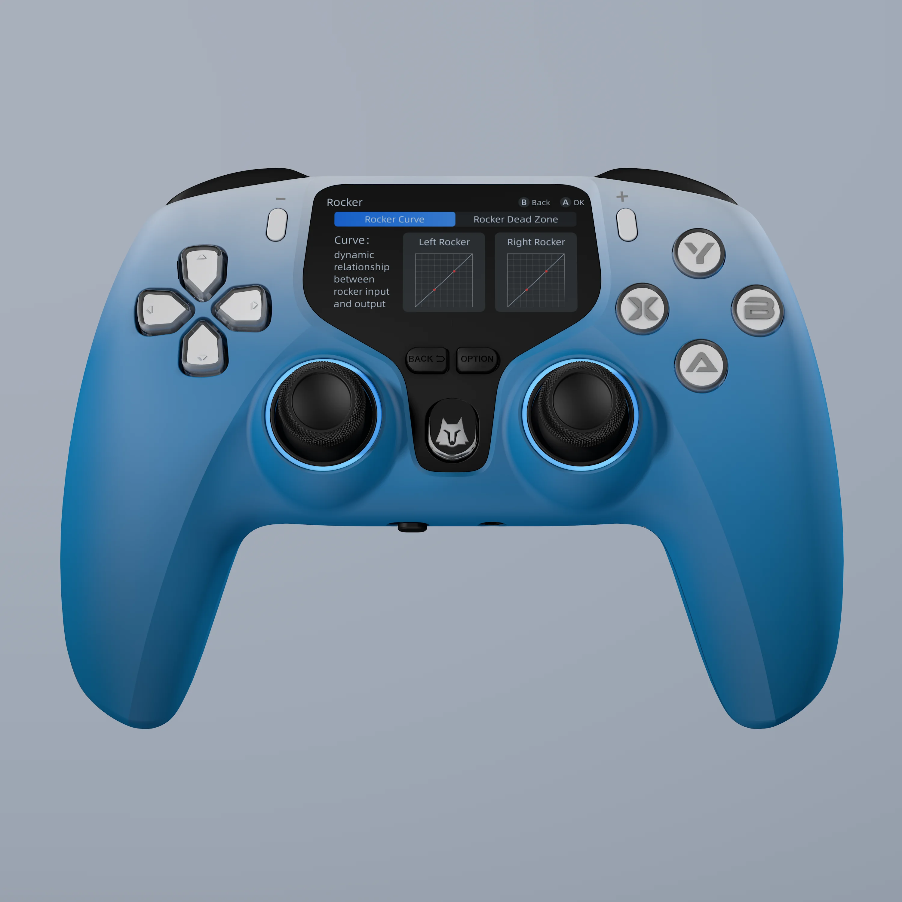 Hall Gaming Controller for PC/PS3/Switch/Android/iOS with Display, Hall Sticks/Triggers, Back Buttons, 5 Vib Levels, Full Calibr