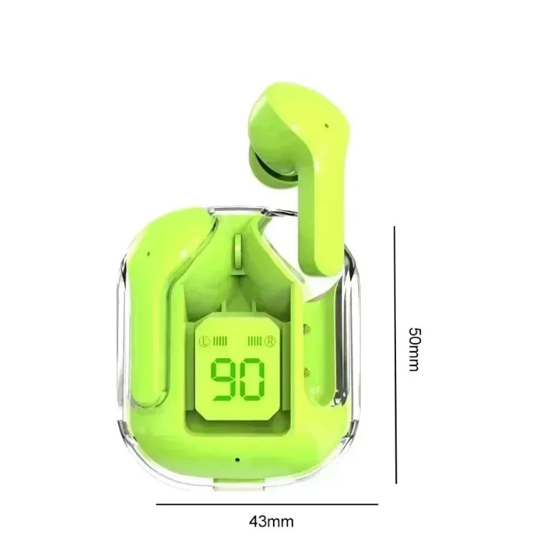 T2 Wireless Mini Earbuds LED Power Digital Display TWS Wireless Headset Stereo Bluetooth Headphones 5.3 tws