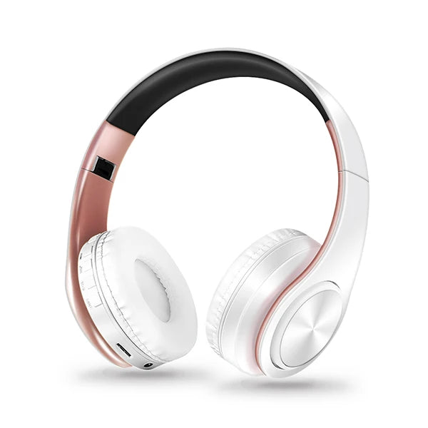 Wireless Bluetooth Headphones Stereo Foldable Sport Earphone with Microphone Handfree for MP3 Player