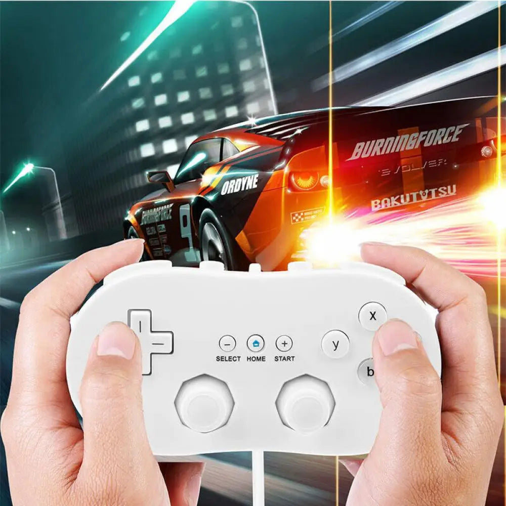 Wired Classic Controller Gamepad For Nintendo Wii/Wii U Remote