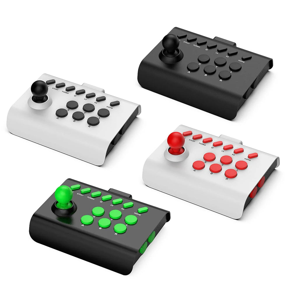 Wireless Bluetooth Wired Arcade Game Stick Joystick Controller For Nintendo Switch PS4 PS3 Ultimate Pandora Box PC Mobile Phone