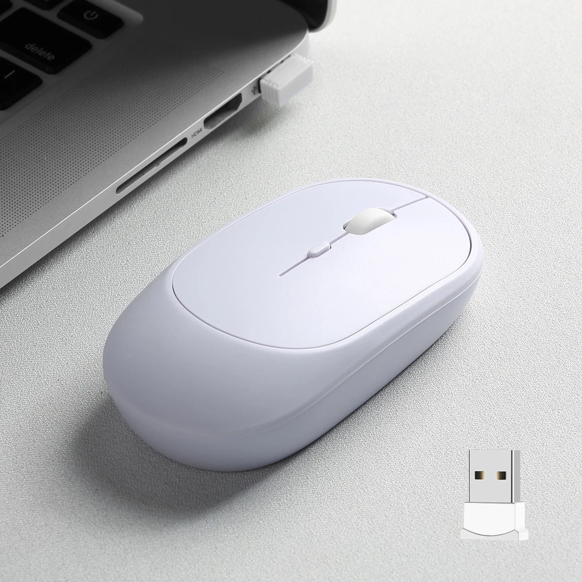 2.4Gh Wireless Gaming Mouse Dual Modes Bluetooth Ultra-Low Power Consumption,Compatible With PC Mac Computers Laptops