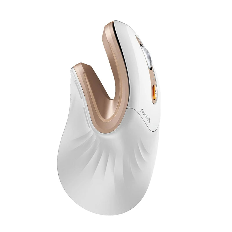 ProtoArc Ergonomic Mouse EM11 NL BT Rechargeable Wireless Vertical Mouse 3 Multi-Device 2.4GHz Optical Mice  for Computer