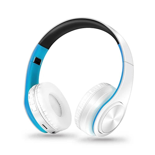 Wireless Bluetooth Headphones Stereo Foldable Sport Earphone with Microphone Handfree for MP3 Player