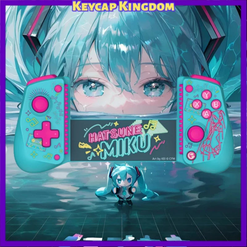 NEW GameSir X5S Wireless Bluetooth Gaming Controller MIKU Co branded Custom Version For Switch 2 Android IOS Tablet Gamepad