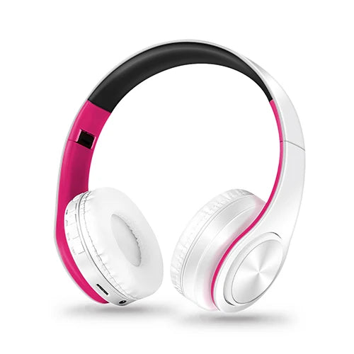 Wireless Bluetooth Headphones Stereo Foldable Sport Earphone with Microphone Handfree for MP3 Player