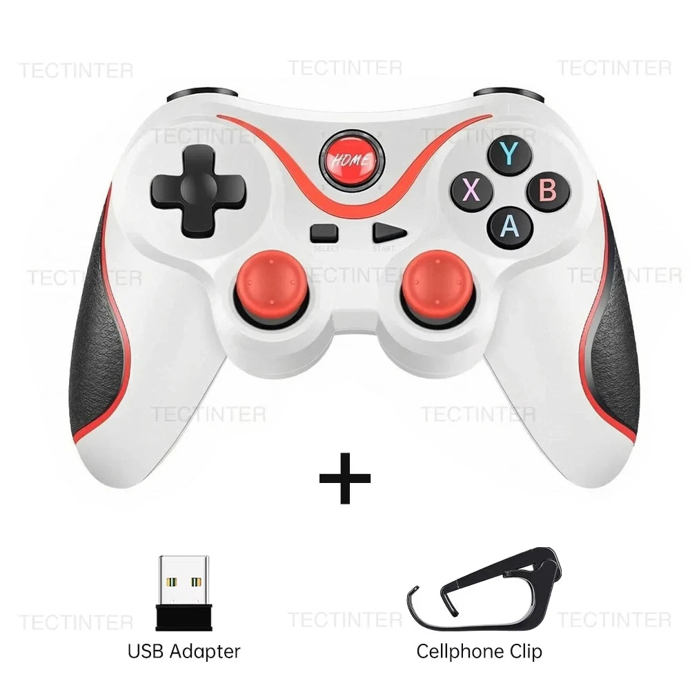 Terios 2.4G Wireless Bluetooth Controller for Nintendo Switch/PS3/PS4 Console PC Joystick Controle Gamepad for Android Phone