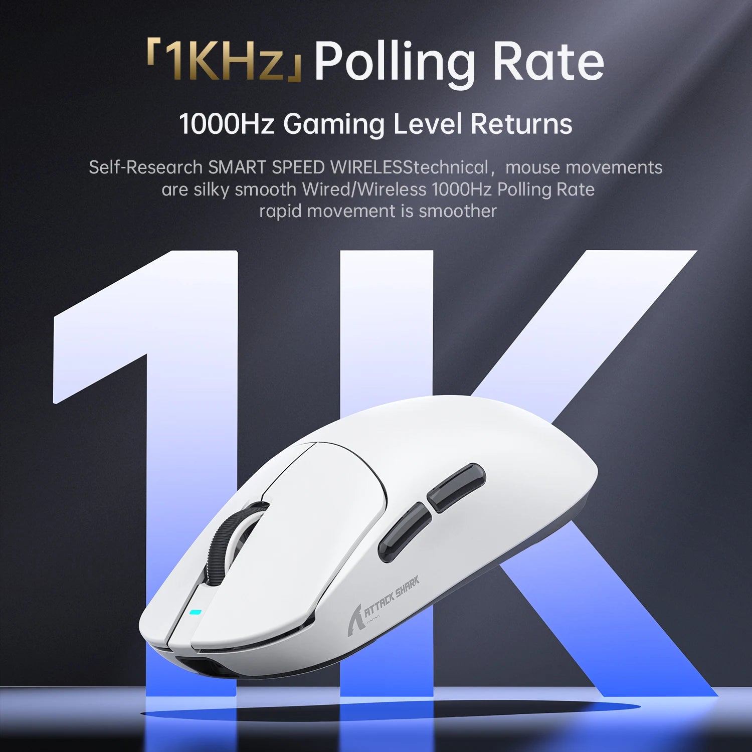 ATTACK SHARK X8 SE Wireless Gaming Mouse,25000 DPI,2.4G Wireless/Bluetooth/Wired Connection, Customized Mouse