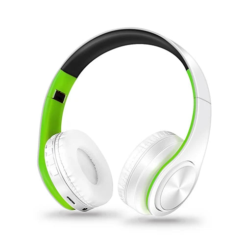 Wireless Bluetooth Headphones Stereo Foldable Sport Earphone with Microphone Handfree for MP3 Player