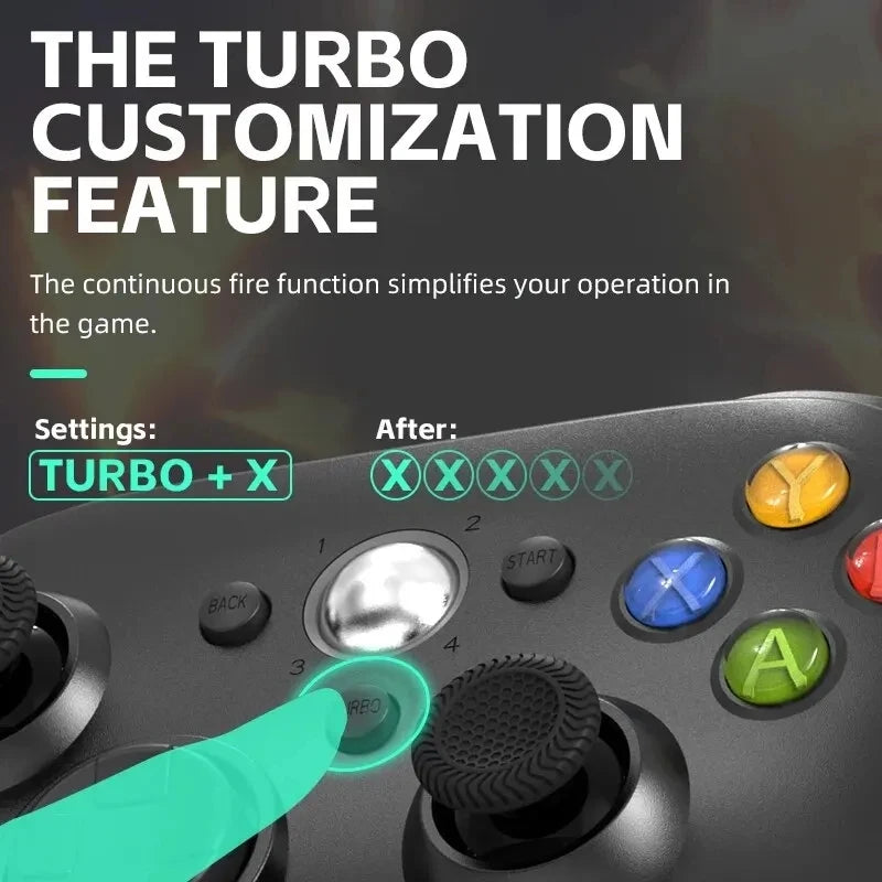 Wireless Wired USB Gamepad Gaming Control Game Pad Controller For X Box Xbox 360 PC Accessories Joystick Kit Gamer Video Mando