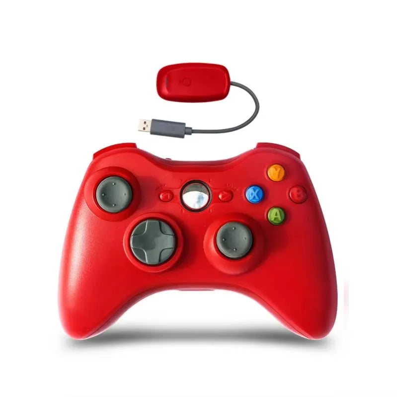 2.4G Wireless for Xbox 360 Gamepad with PC Receiver Joystick Joypad for Xbox 360 Console Remote Gaming Controller