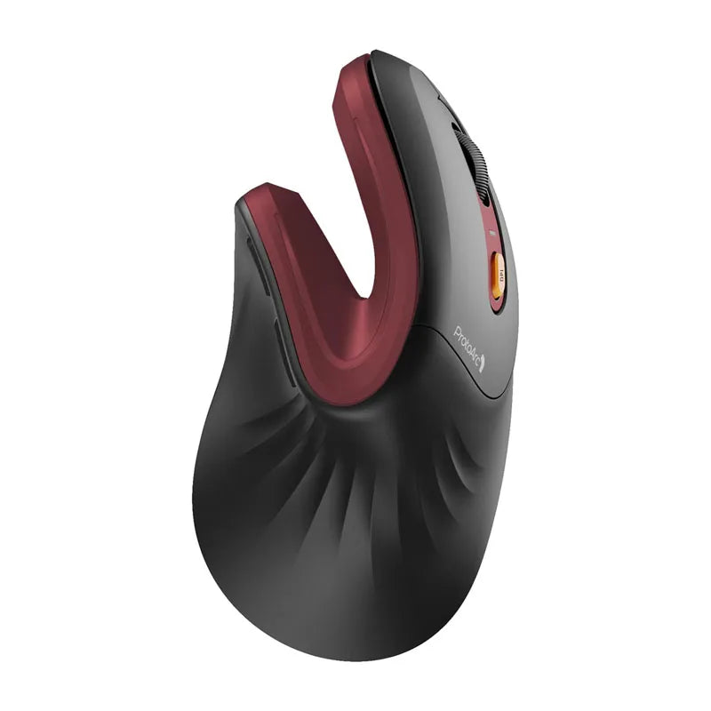 ProtoArc Ergonomic Mouse EM11 NL BT Rechargeable Wireless Vertical Mouse 3 Multi-Device 2.4GHz Optical Mice  for Computer